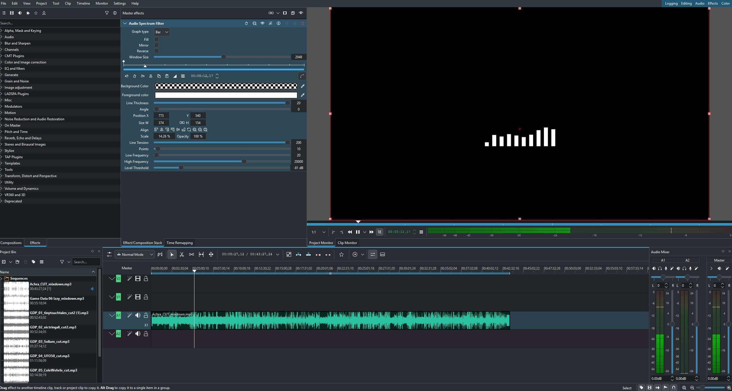 kdenlivewave