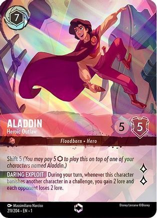 Aladdin - Heroic Outlaw (Alternate Art)-0