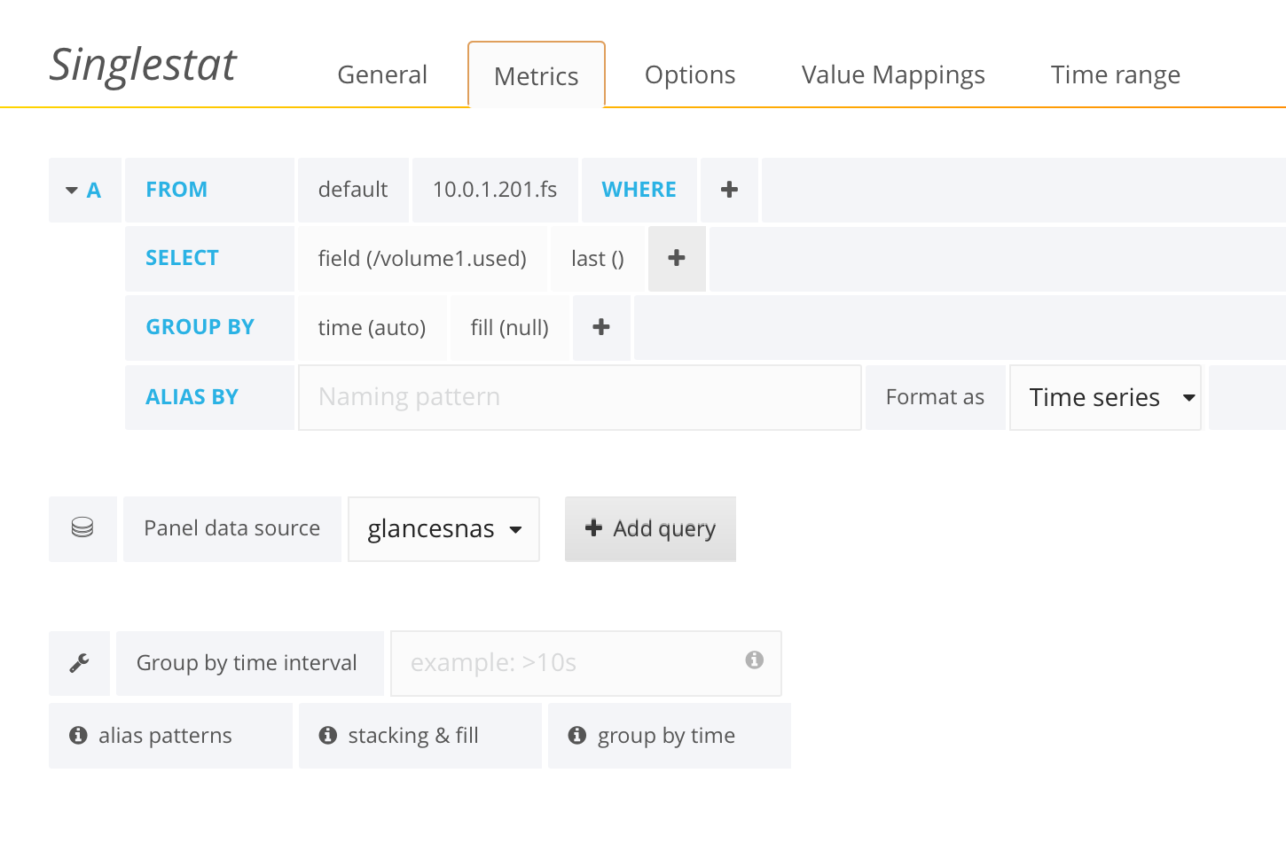 grafana on synology