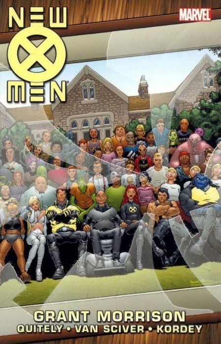 New X-Men cover by Frank Quitely