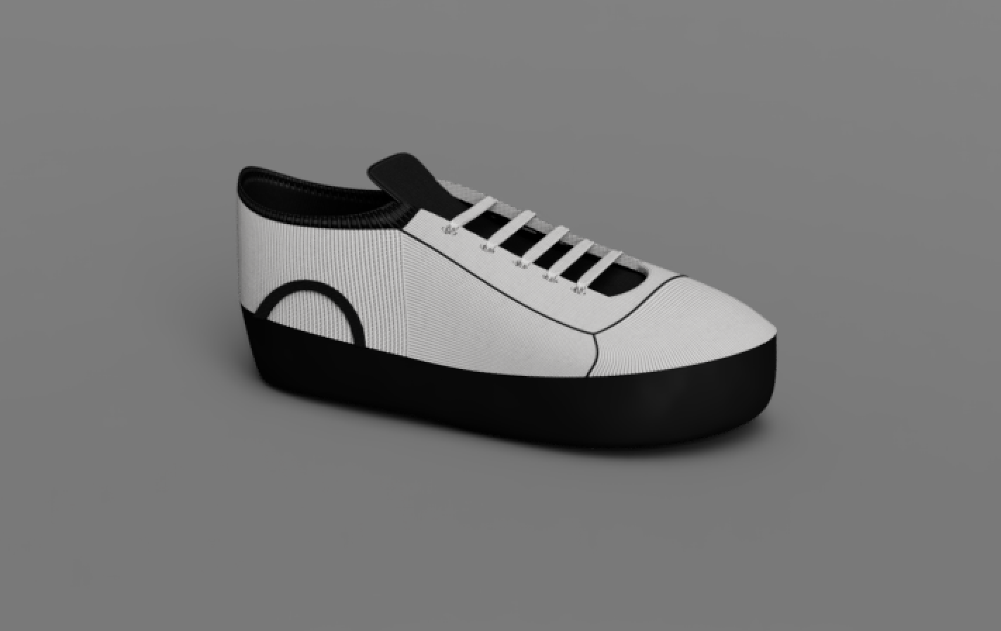 3D Rendered Shoe