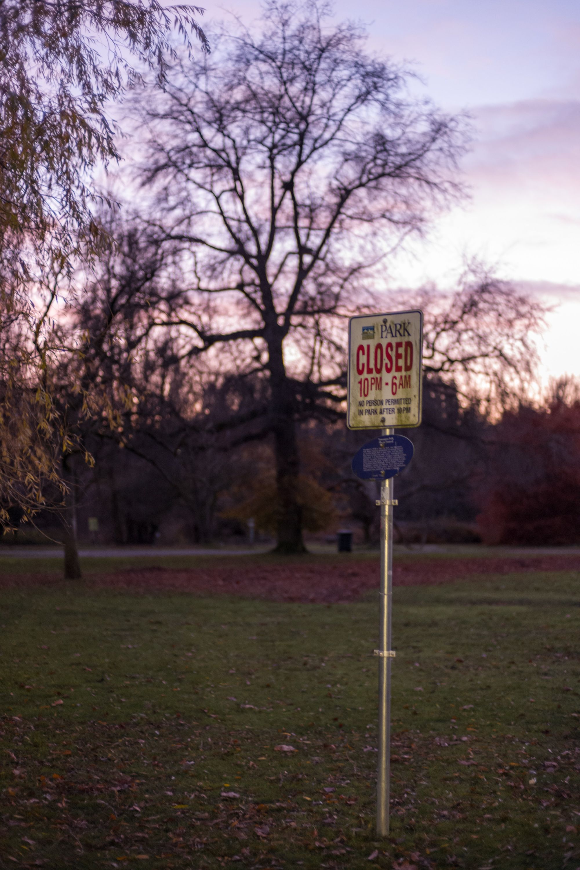 Park Closed