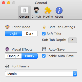 Syntra Preferences