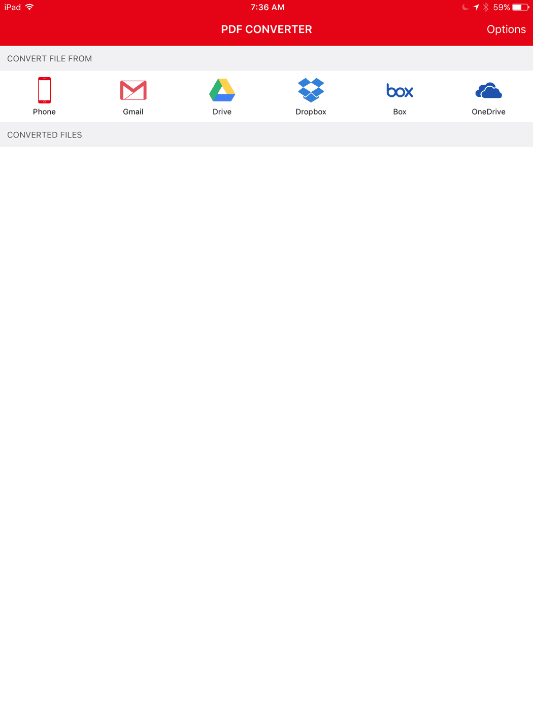 Converter File Location