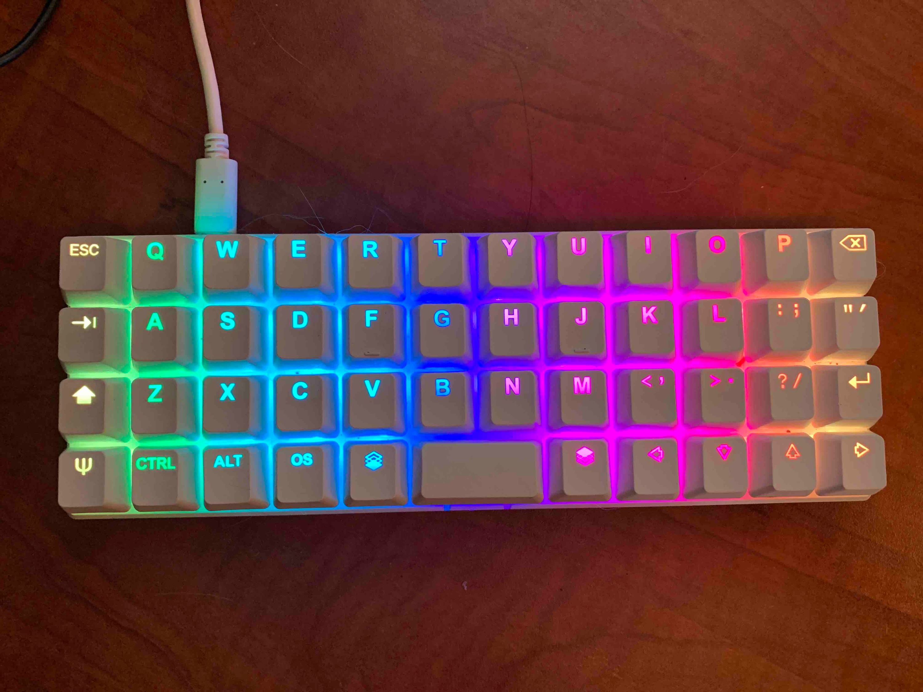 PLANCK EZ 40%キーボード [生産完了希少品]工場ルブ済Gate - キーボード