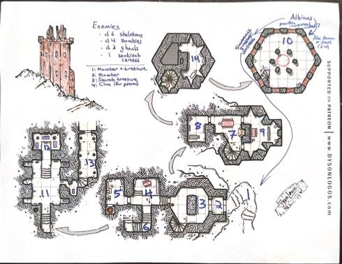 Update to the Blackened Tower map