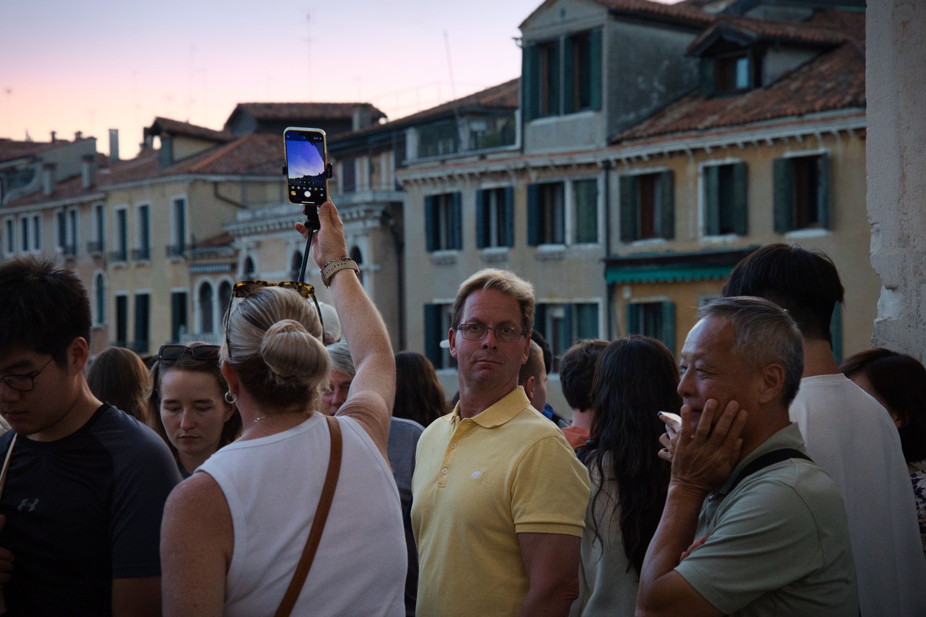 109 rialto bridge was only a little busy