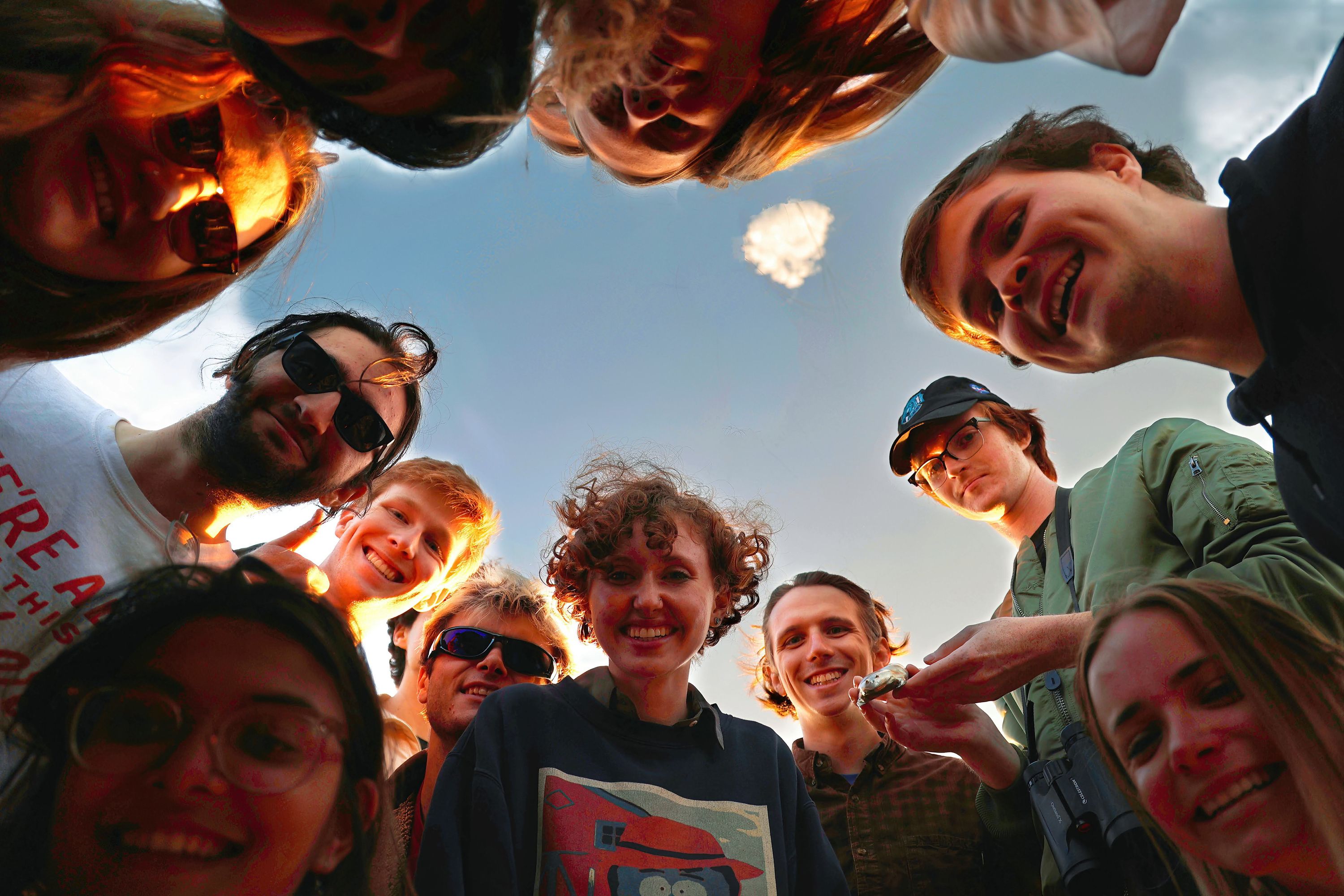 firefly alpha 1 explosion cal poly cubesat lab group picture