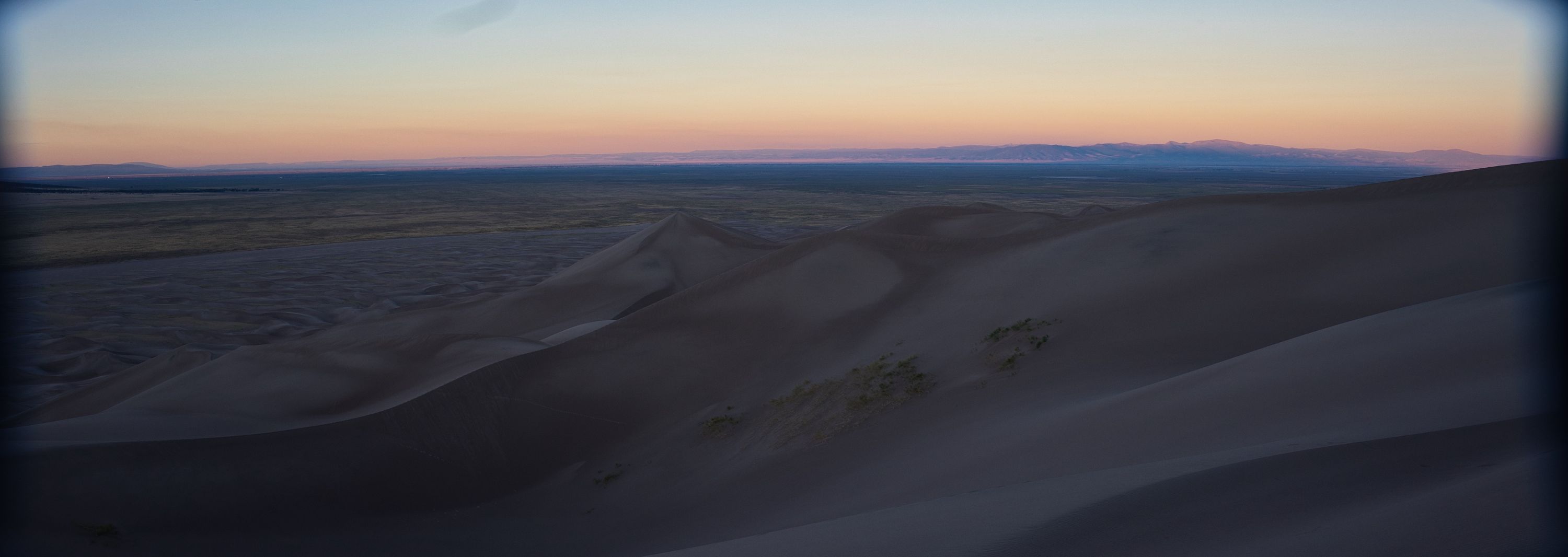 sunrise over high dune colorado