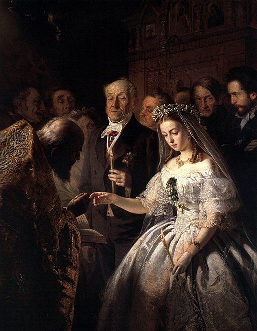 The Arranged Marriage, by V. V. Pukirev
