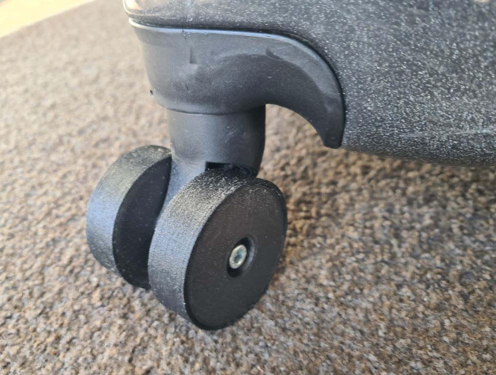 Suitcase wheels