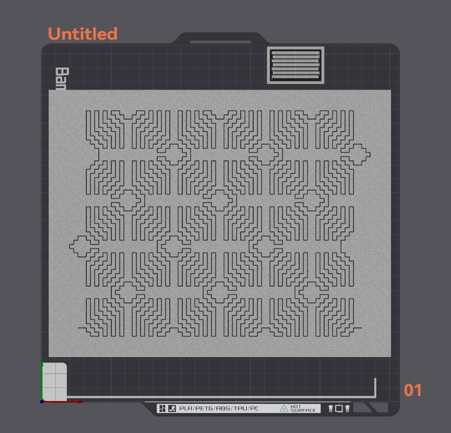 Gcode visualisation