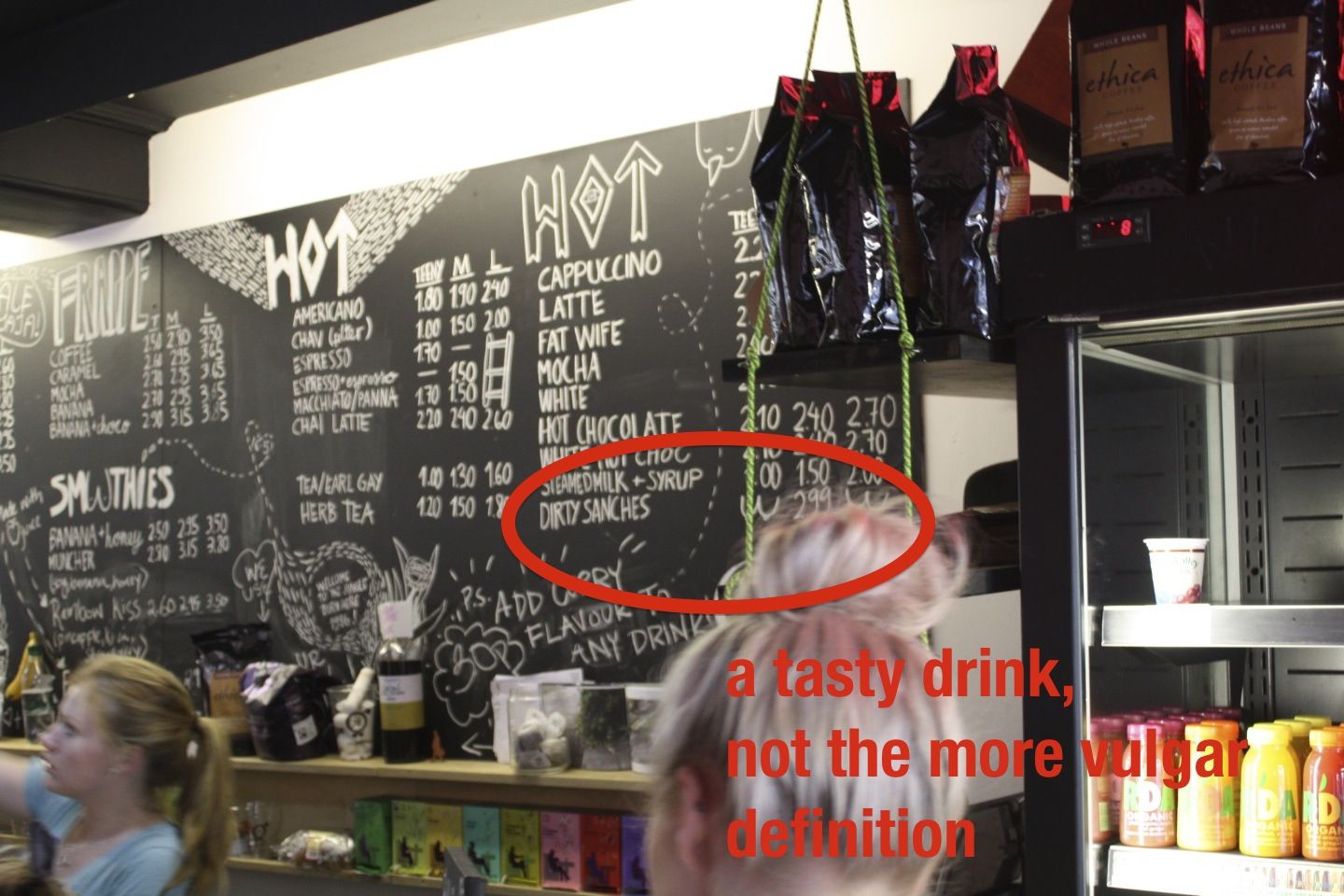 My name, my state, my drink