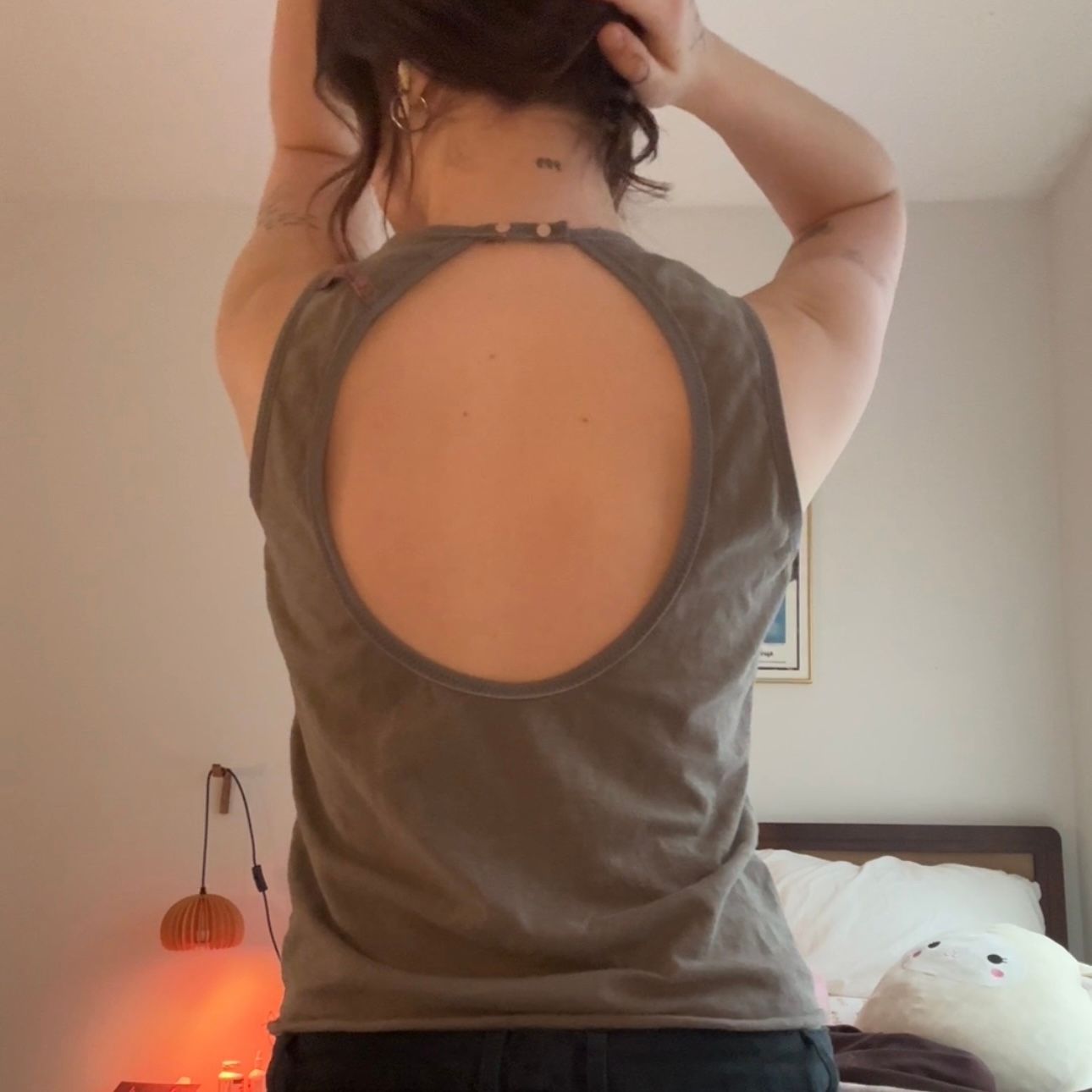 my back