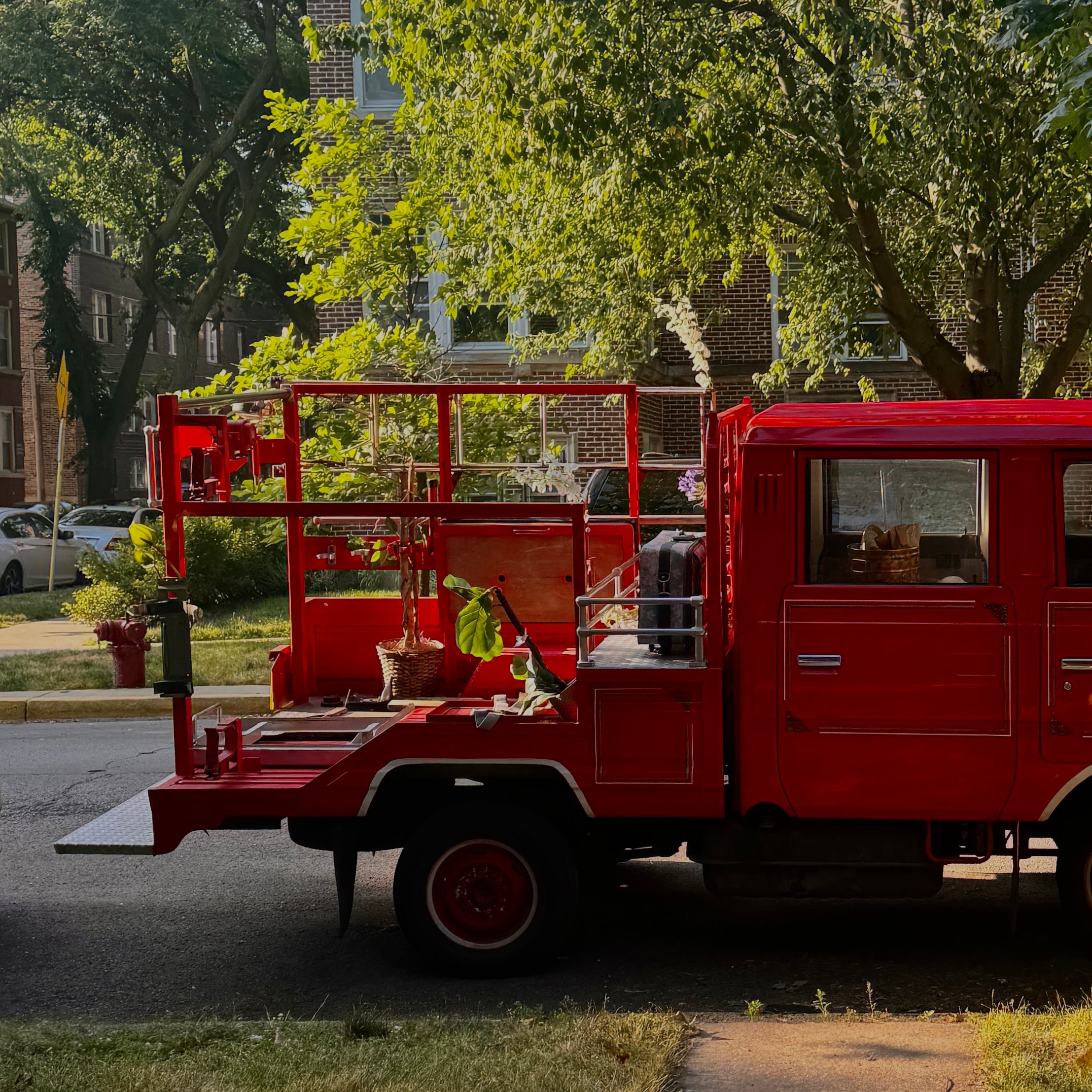 gardener's truck