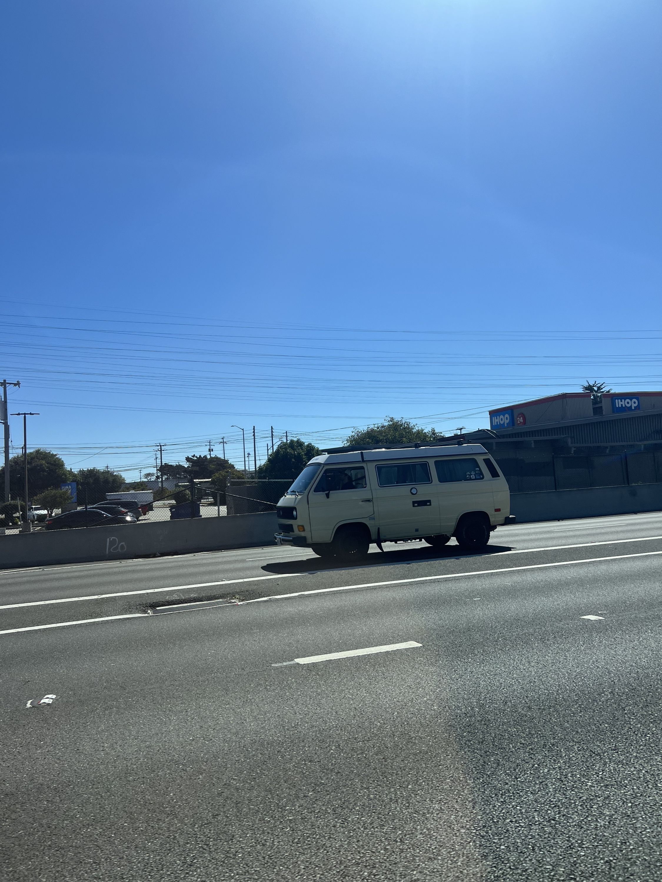 Vanagon shape always surprising from different angles