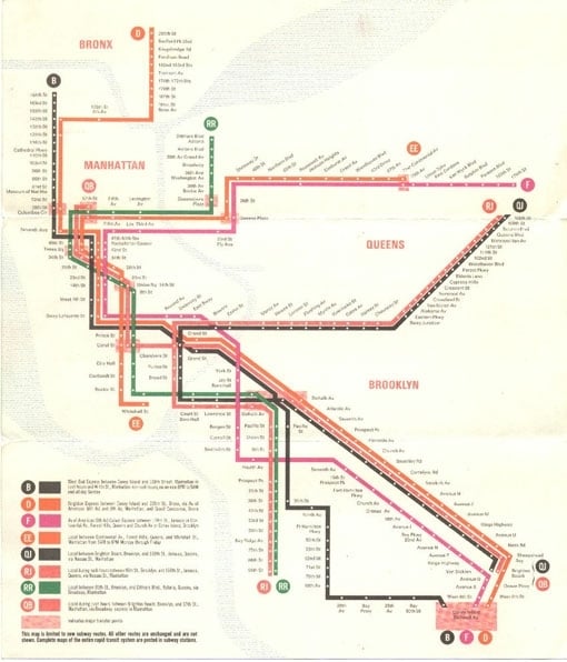 [map] [new york] [subway] Design Work Life » cataloging inspiration daily