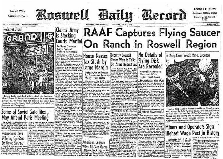 Roswell Daily Record, 1947-07-08