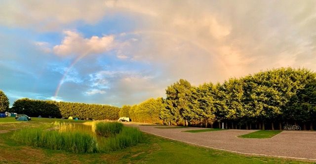 A rainbow at Birchwood