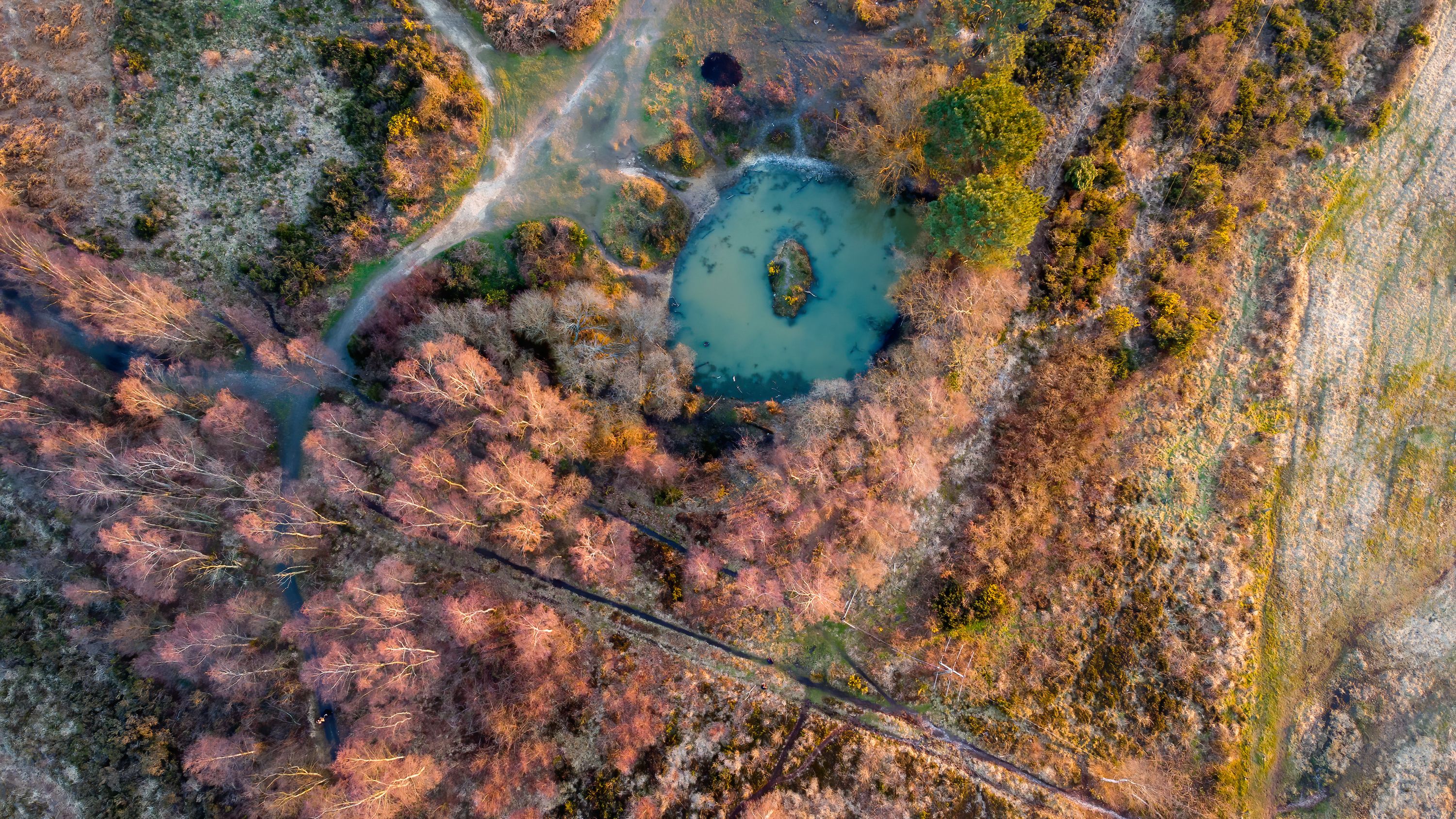 This is a drone picture