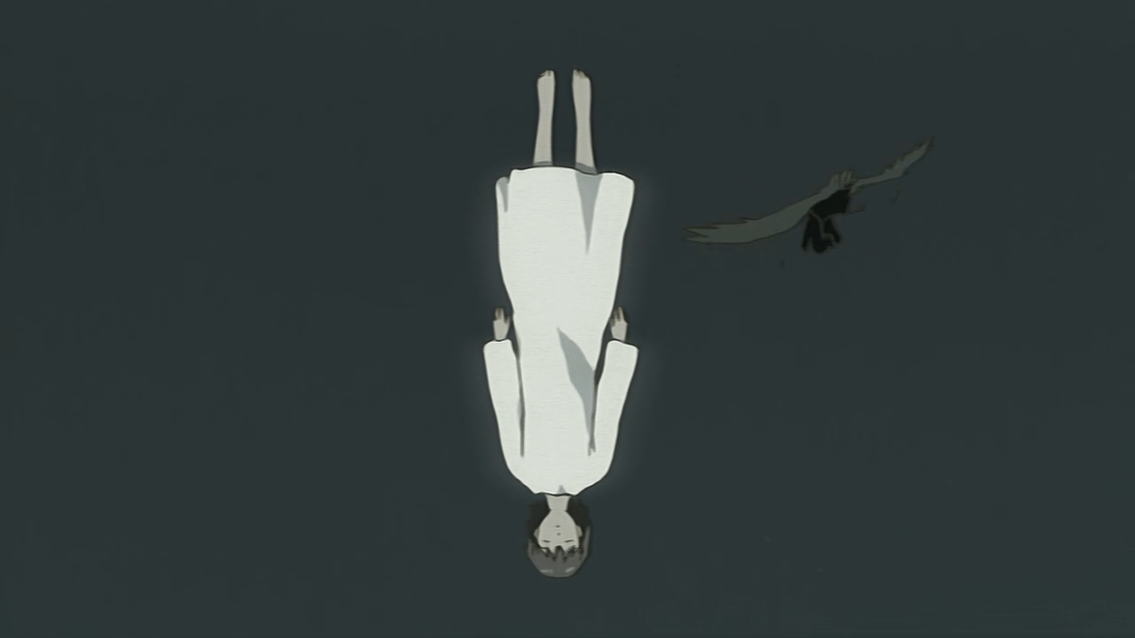Haibane Renmei Episode 1 - Rakka Falling
