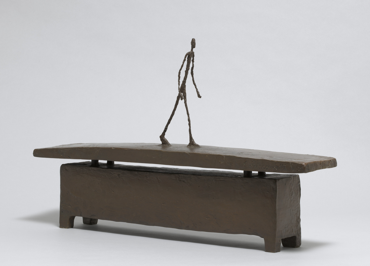 Alberto Giacometti Walking Quickly under the Rain c. 1948 (cast 1949)