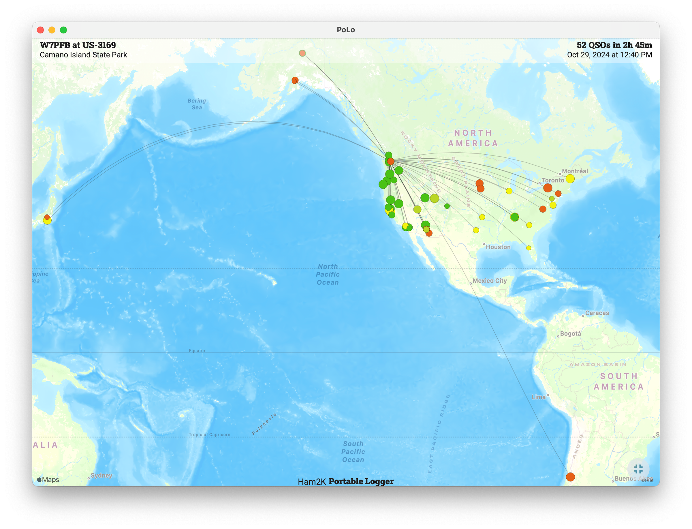 QSO map