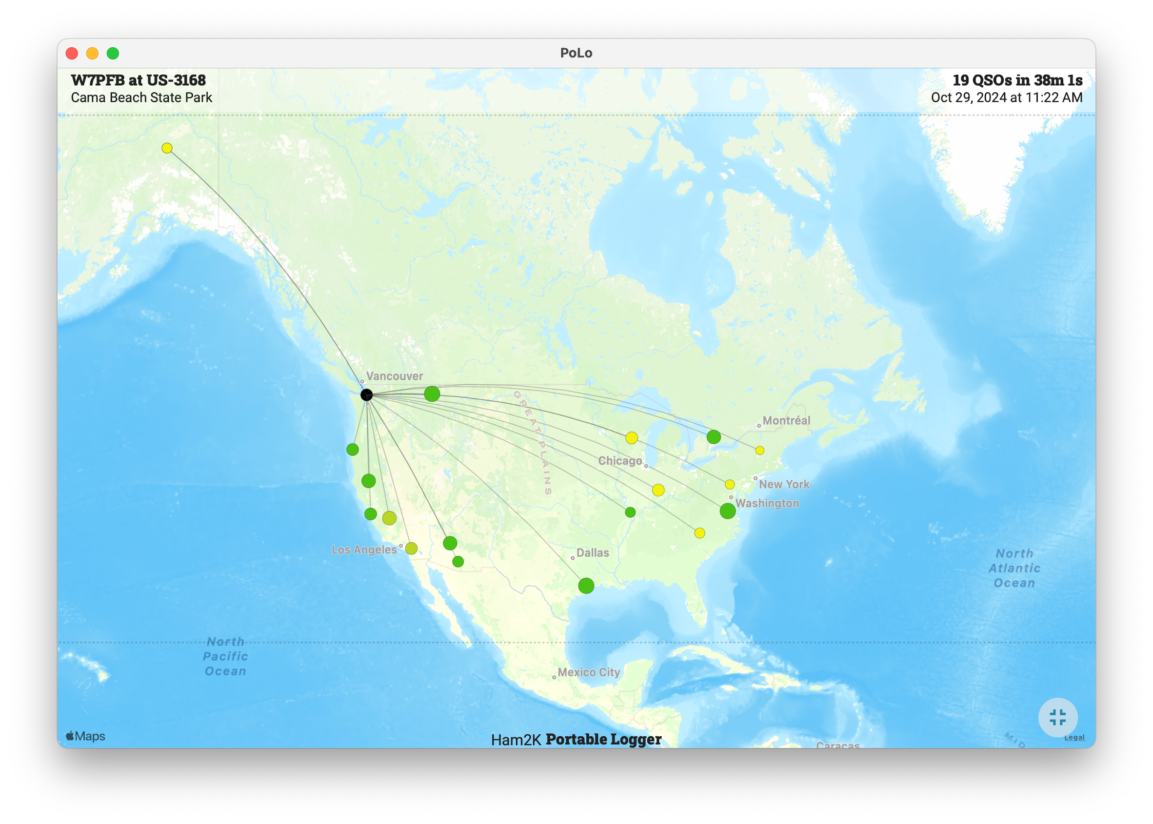 QSO map