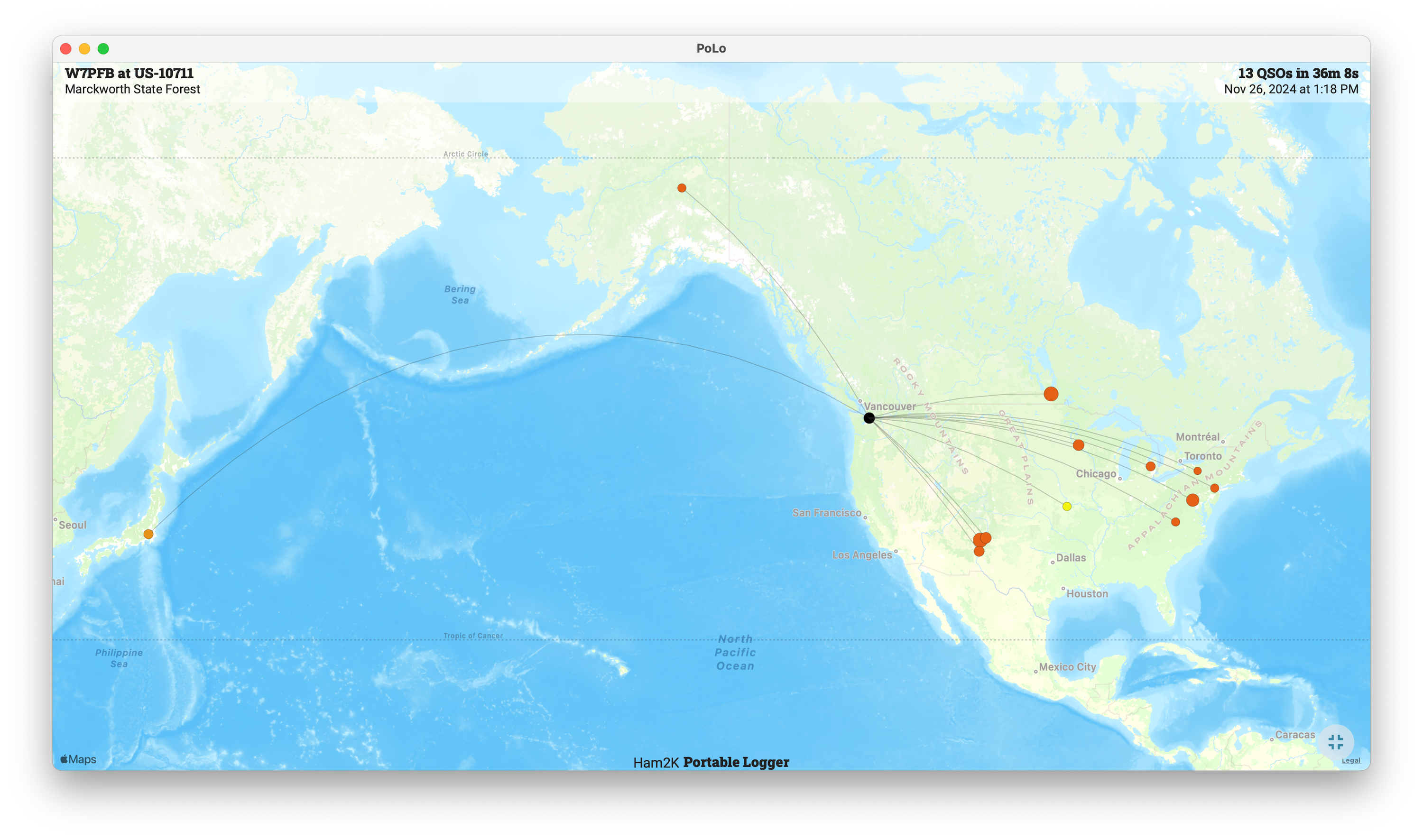 QSO map