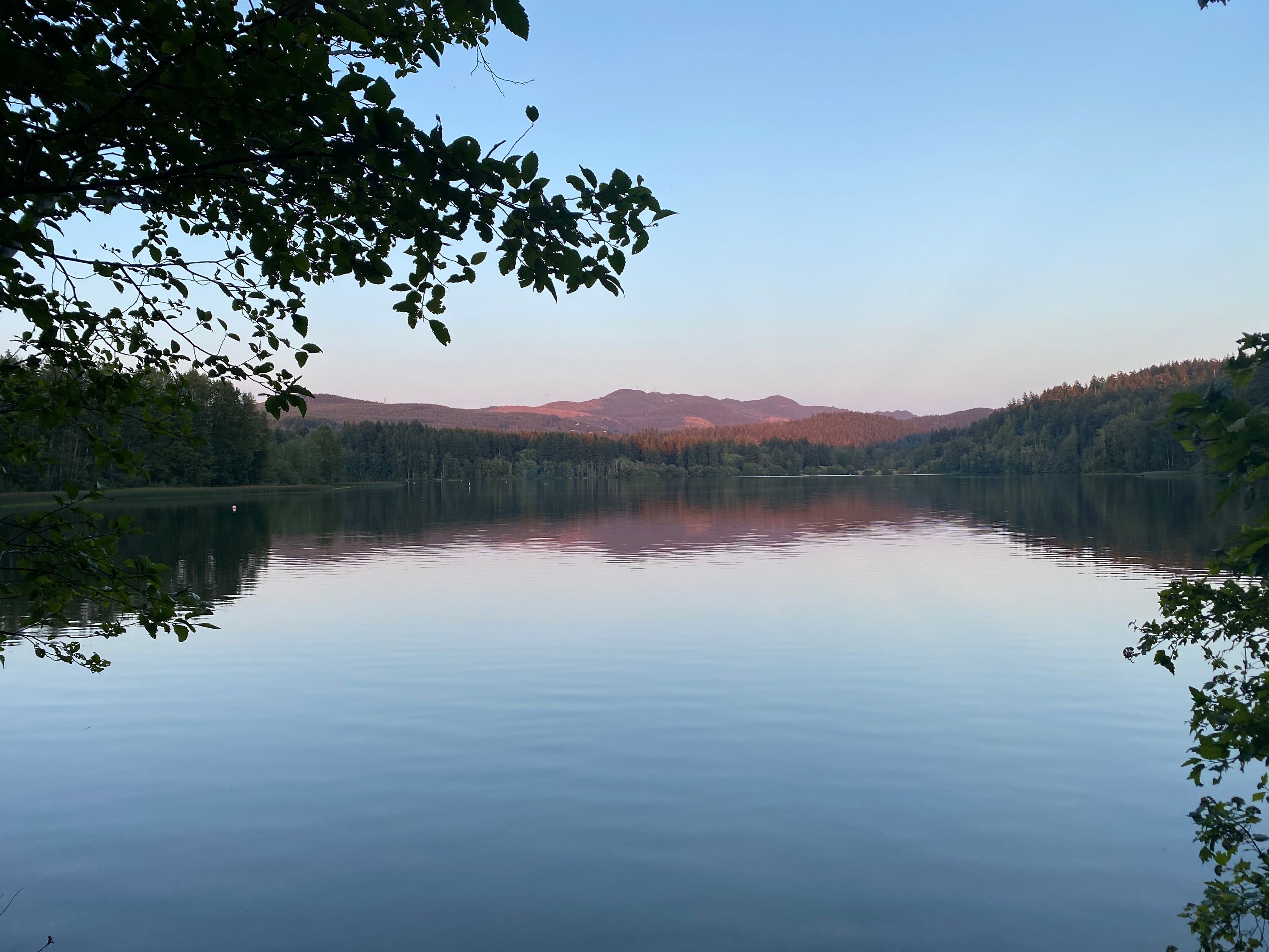 Lake Padden Sunday Morning