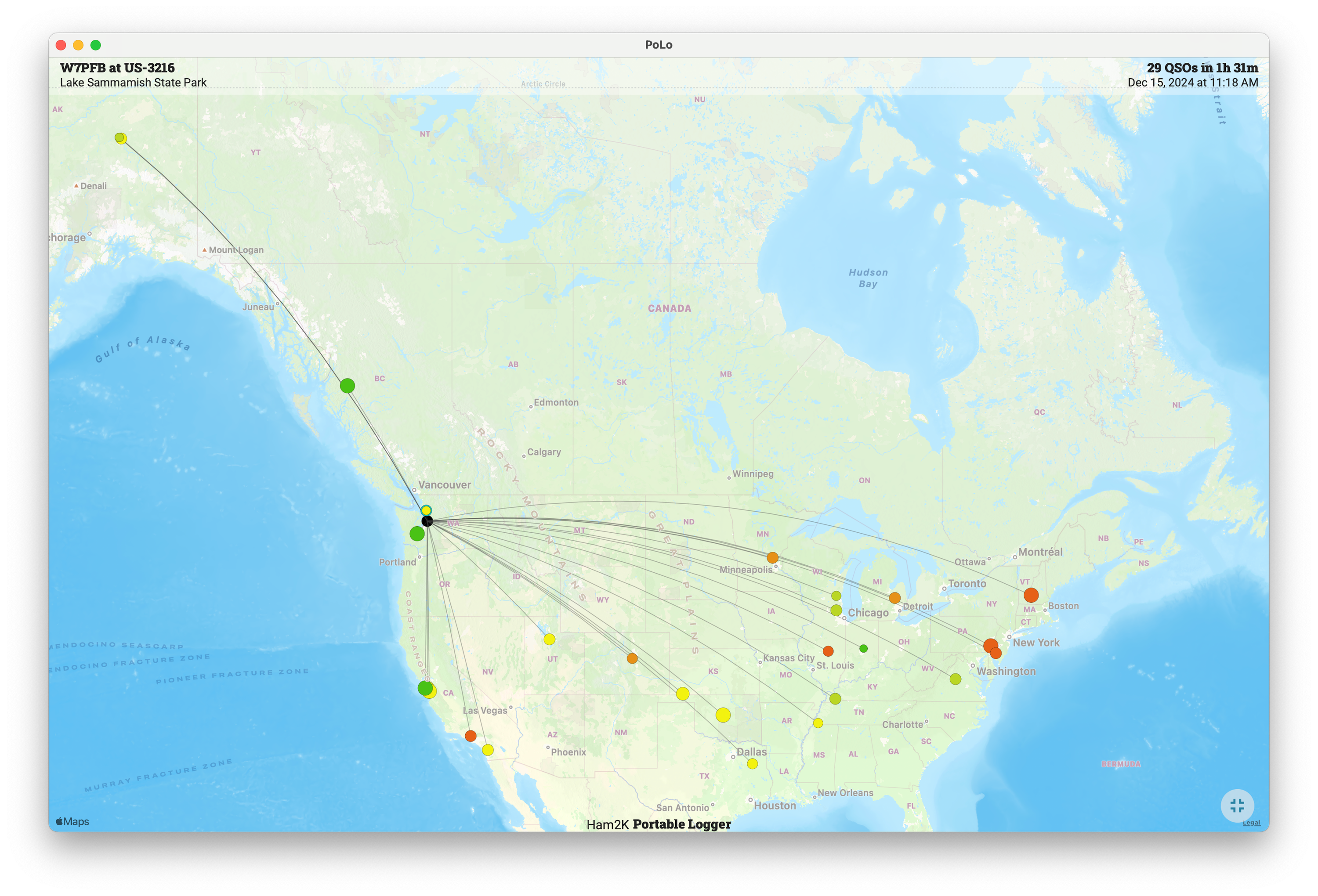 QSO map