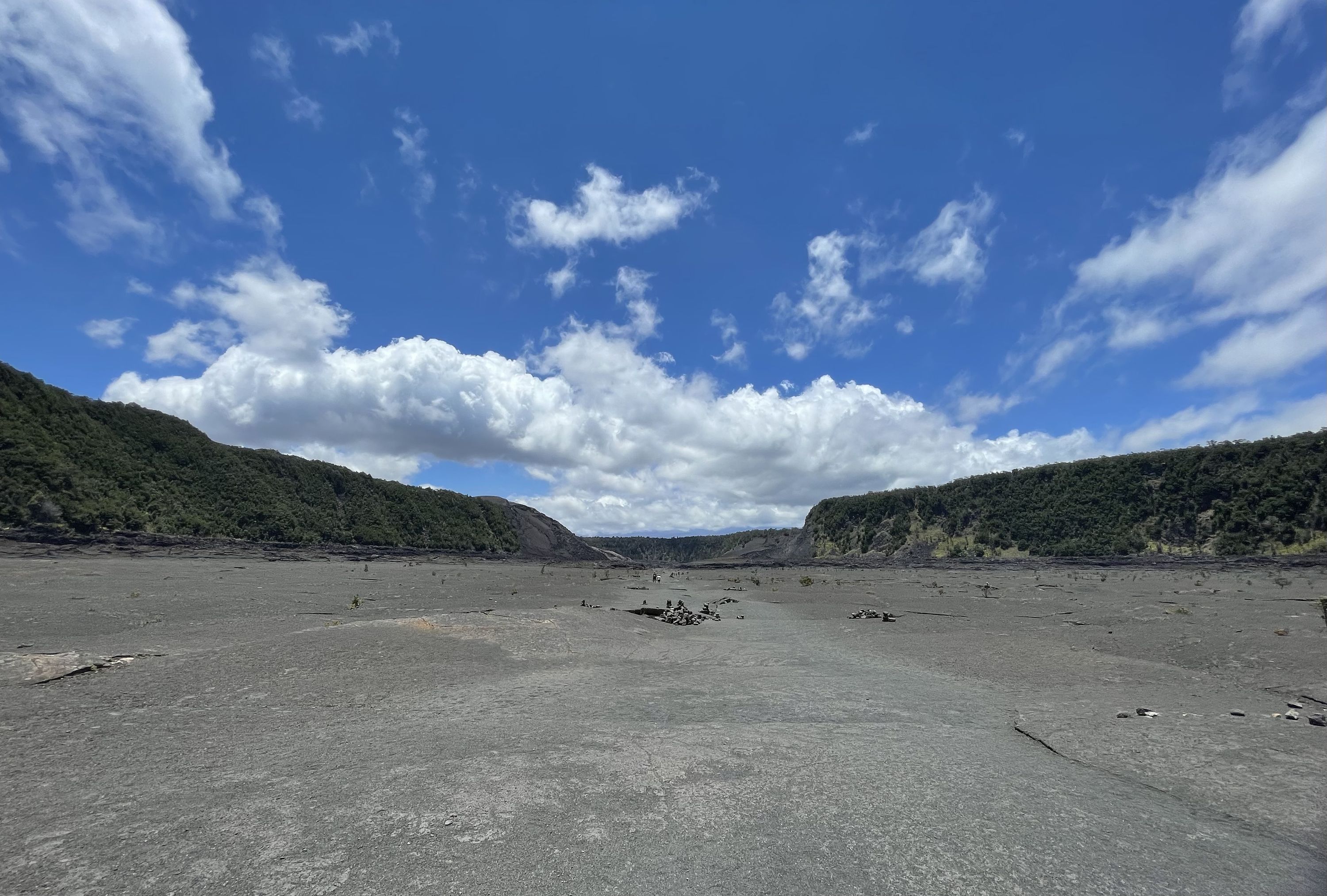 View inside the Crater Rim