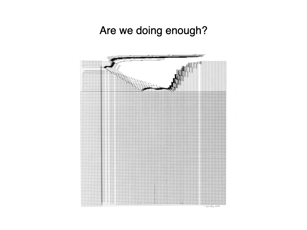 Slide: are we doing enough?