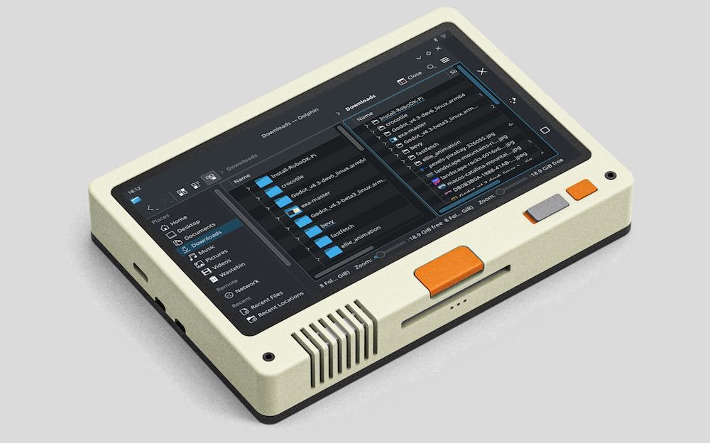 the pilet, a modular tablet-console based on a Raspberry Pi