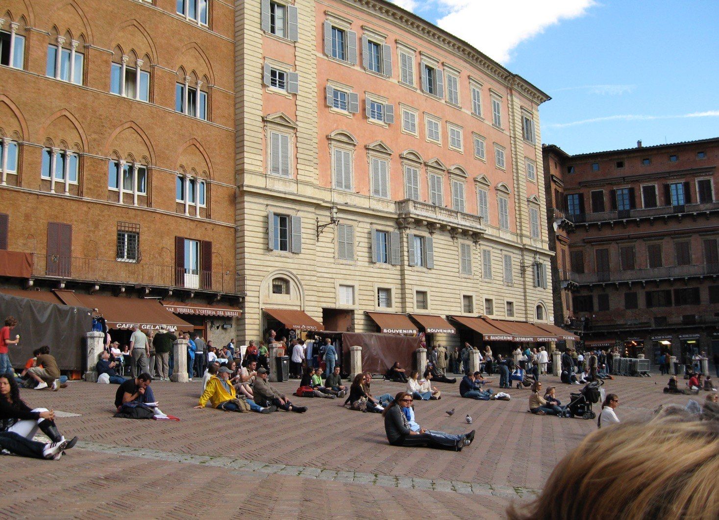 Piazza del Campo, Siena, Italy – Oct. 19, 2007