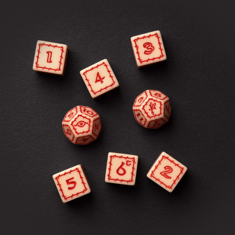 TOR 2E Official Dice Set, image from Free League’s Site