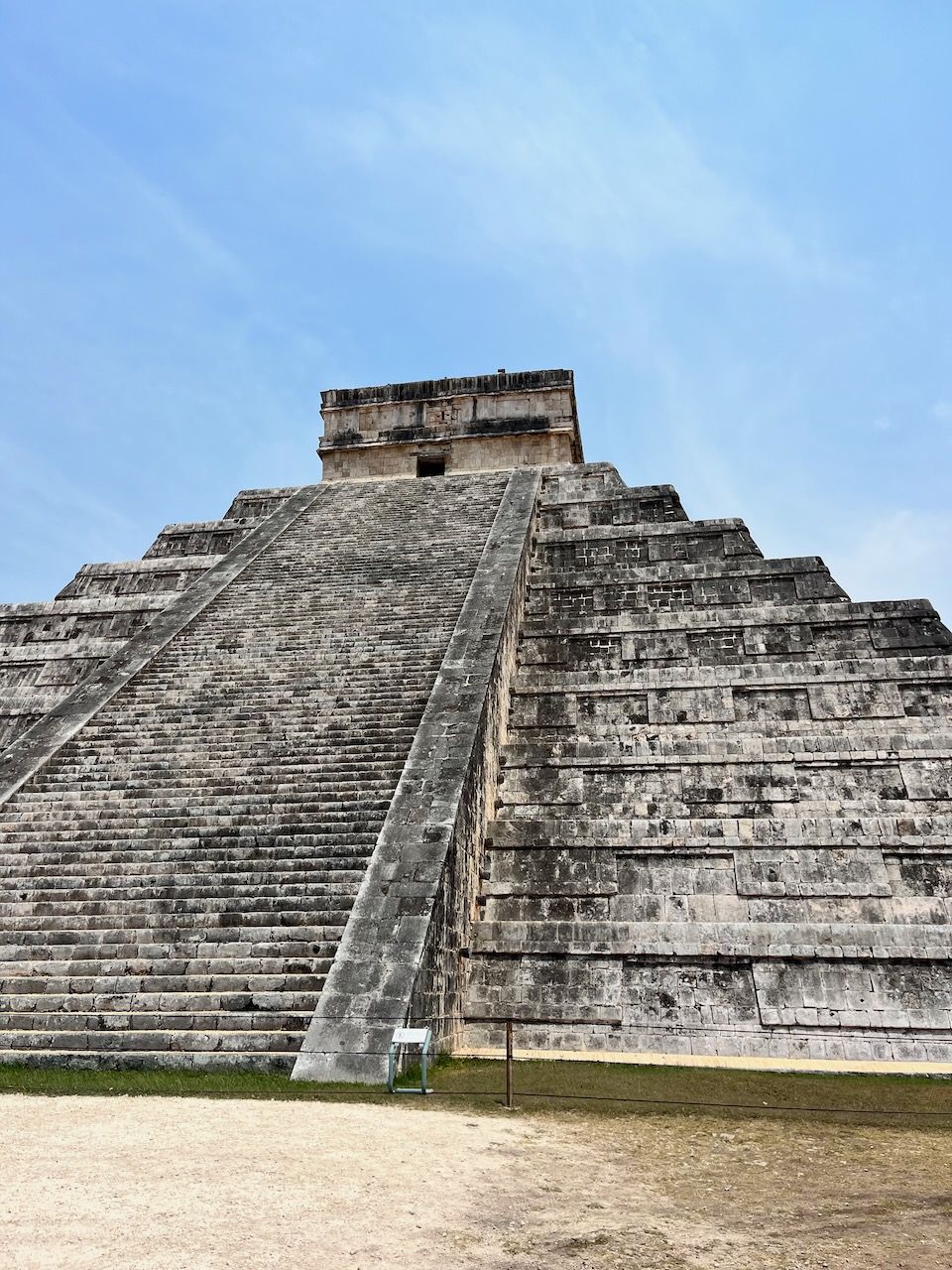 The largest temple at Chichen Itza