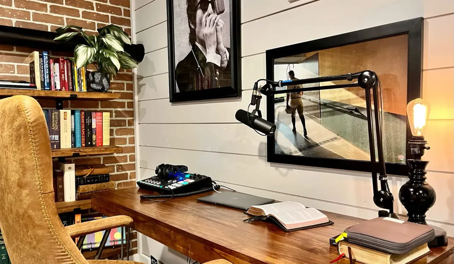 Jeremy Sarber’s office and studio