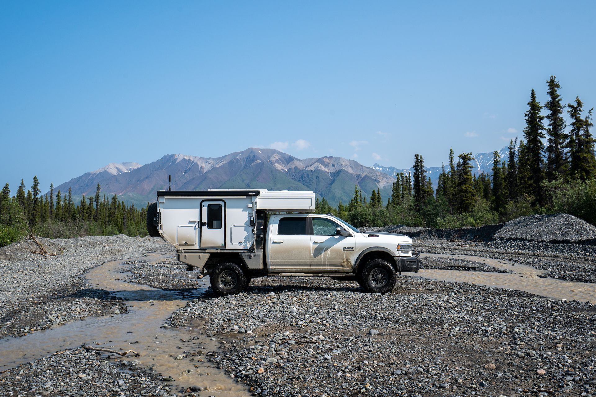 Lost count of the creek crossings along the road