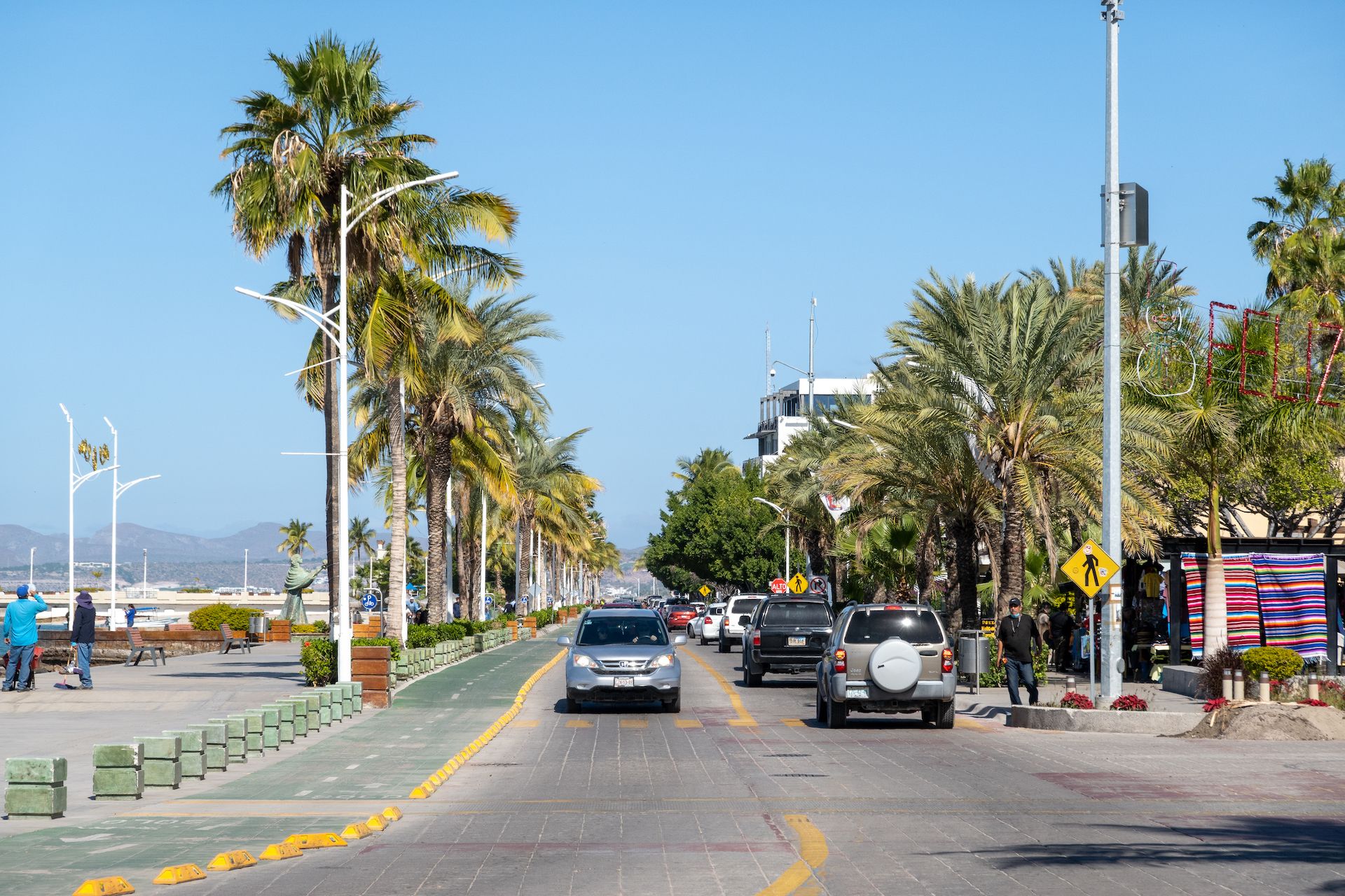 La Paz “Malecón” (waterfront esplanade)