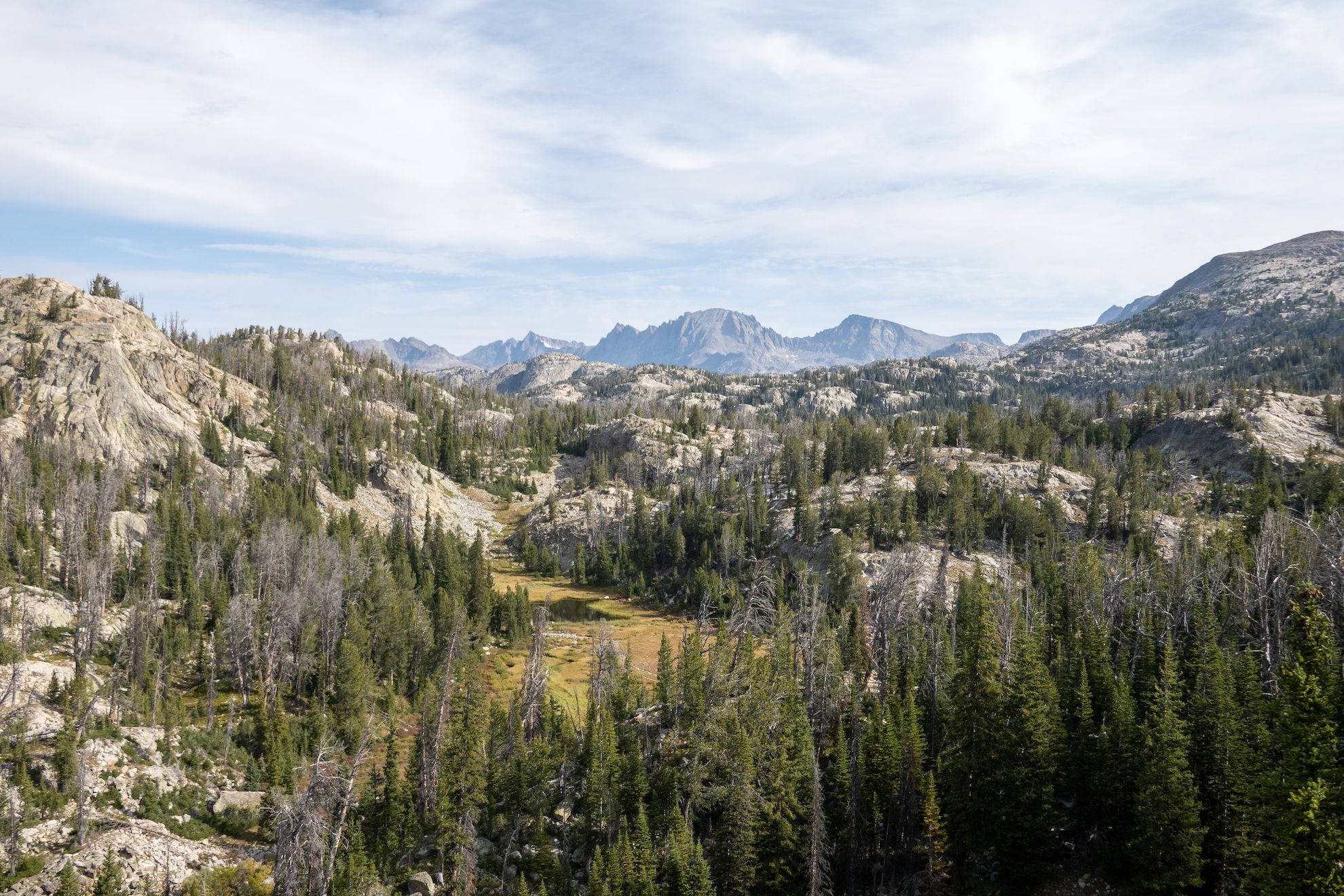 We spent close to four weeks in the Wind River range in Wyoming during the month of September and the beginning of October.