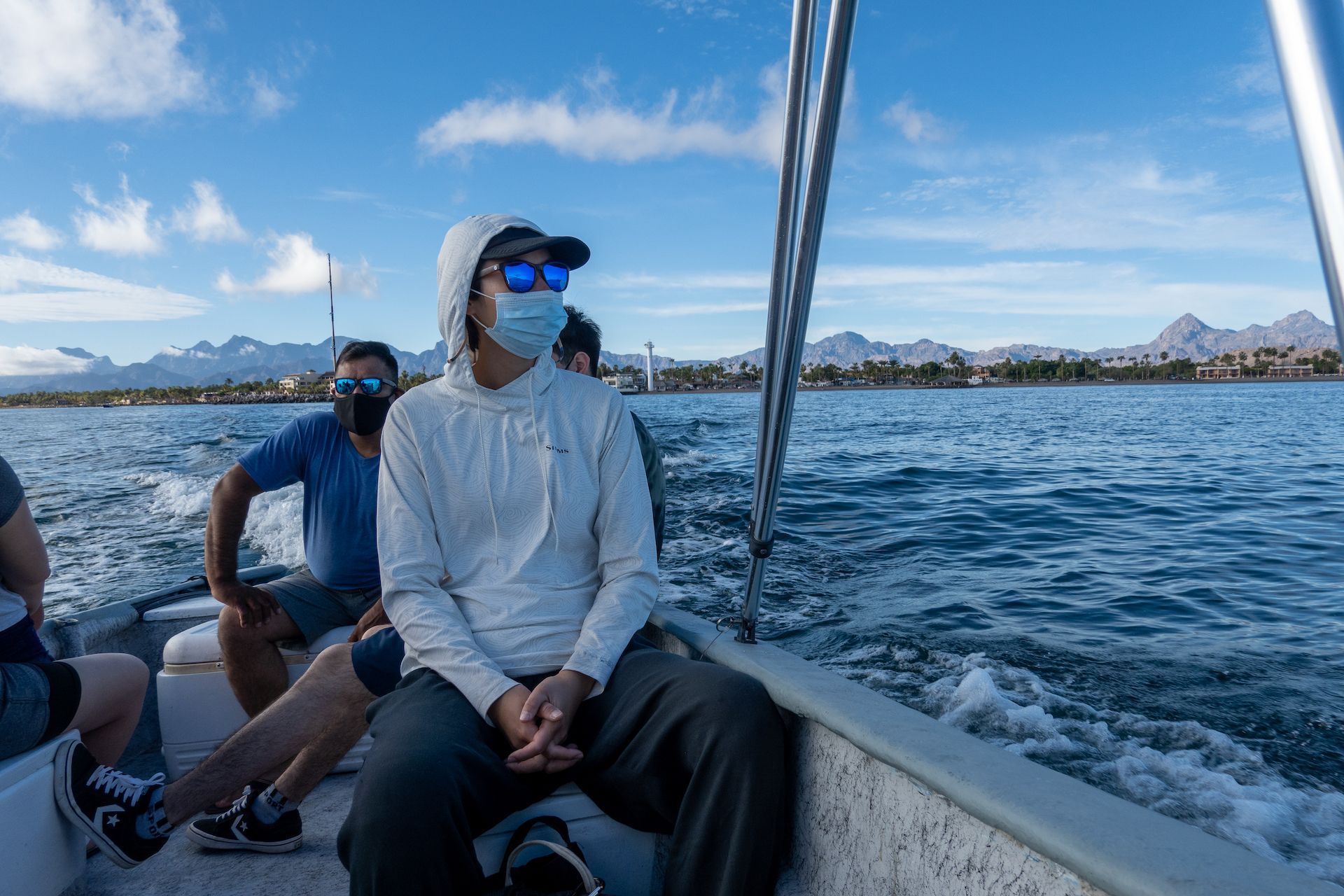 Leaving Loreto on a boat tour