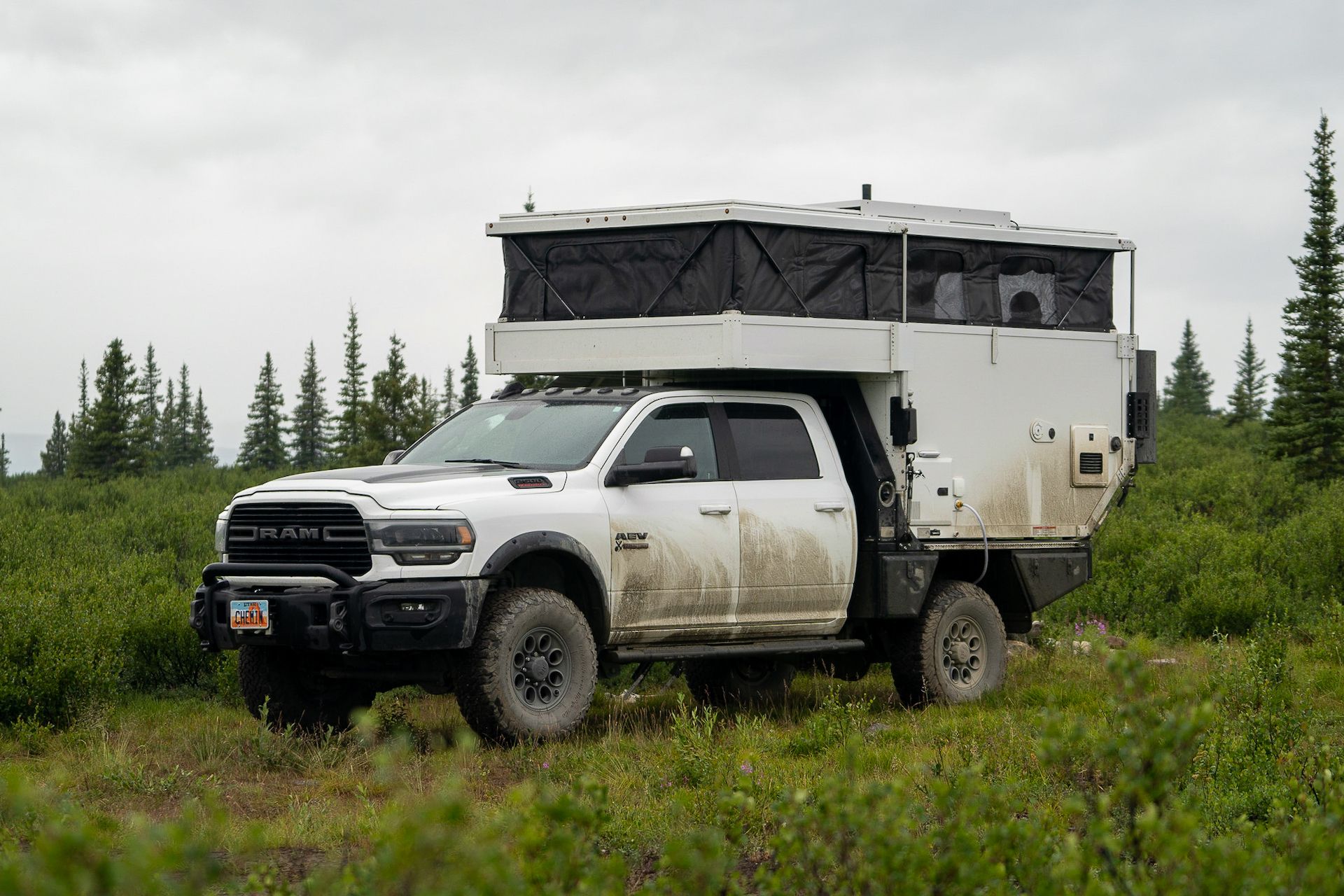 Although the road system is limited, we still had some great “off the beaten path” adventures with the truck and found great remote campsites.