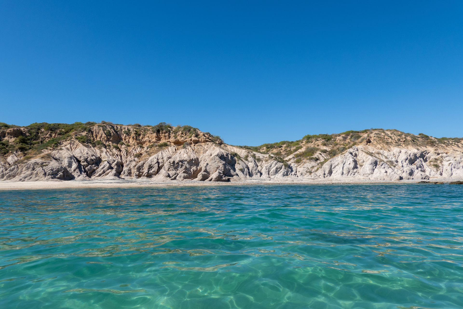 The turquoise water of Cabo Pulmo