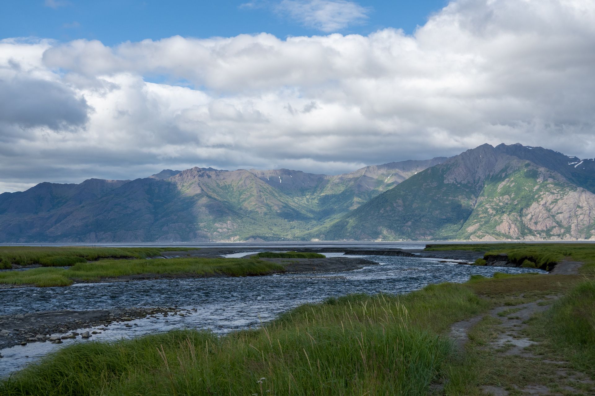 View from the campground