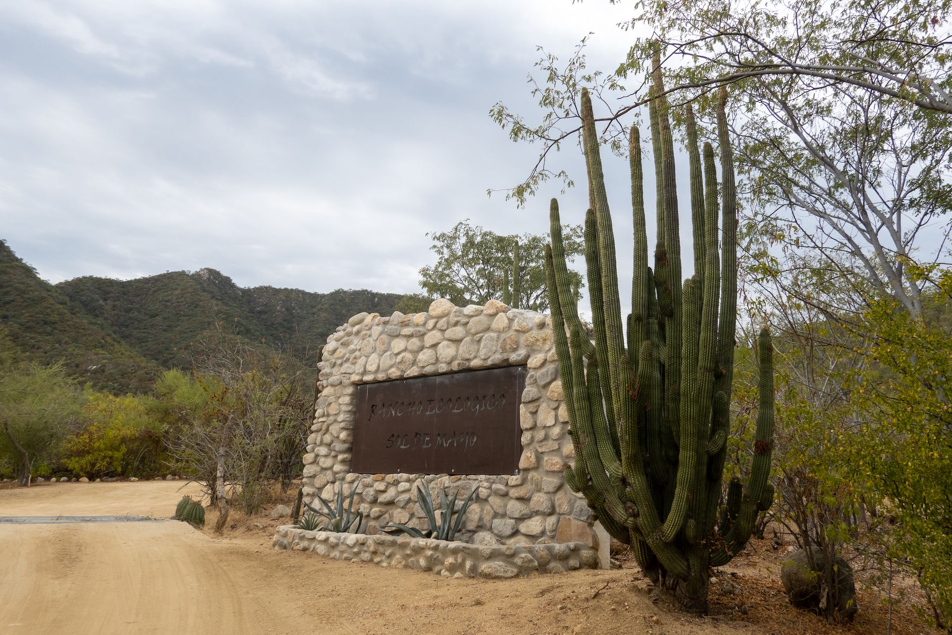 Arriving at Rancho Ecologico Sol de Mayo