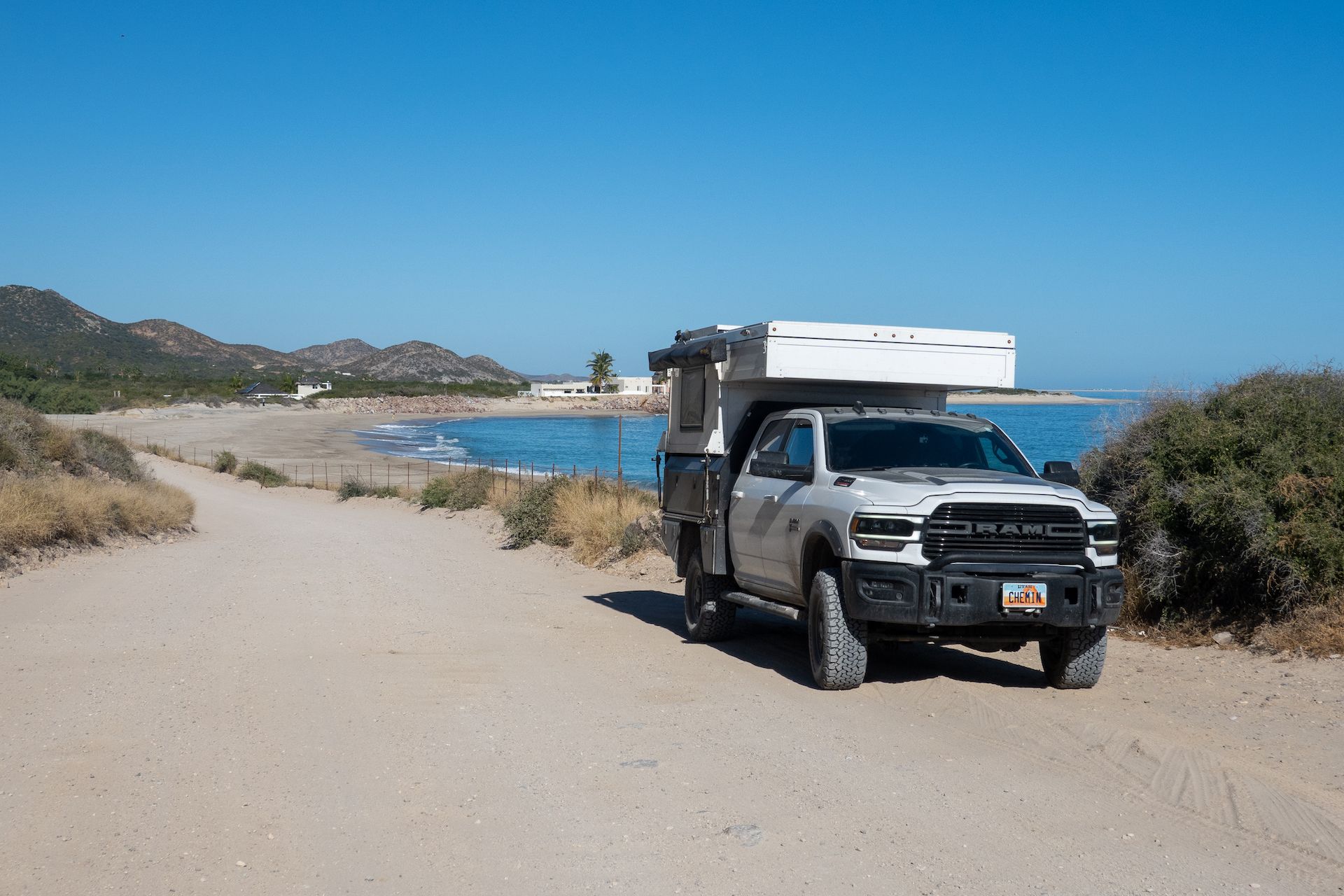 Driving back on the Sea of Cortez