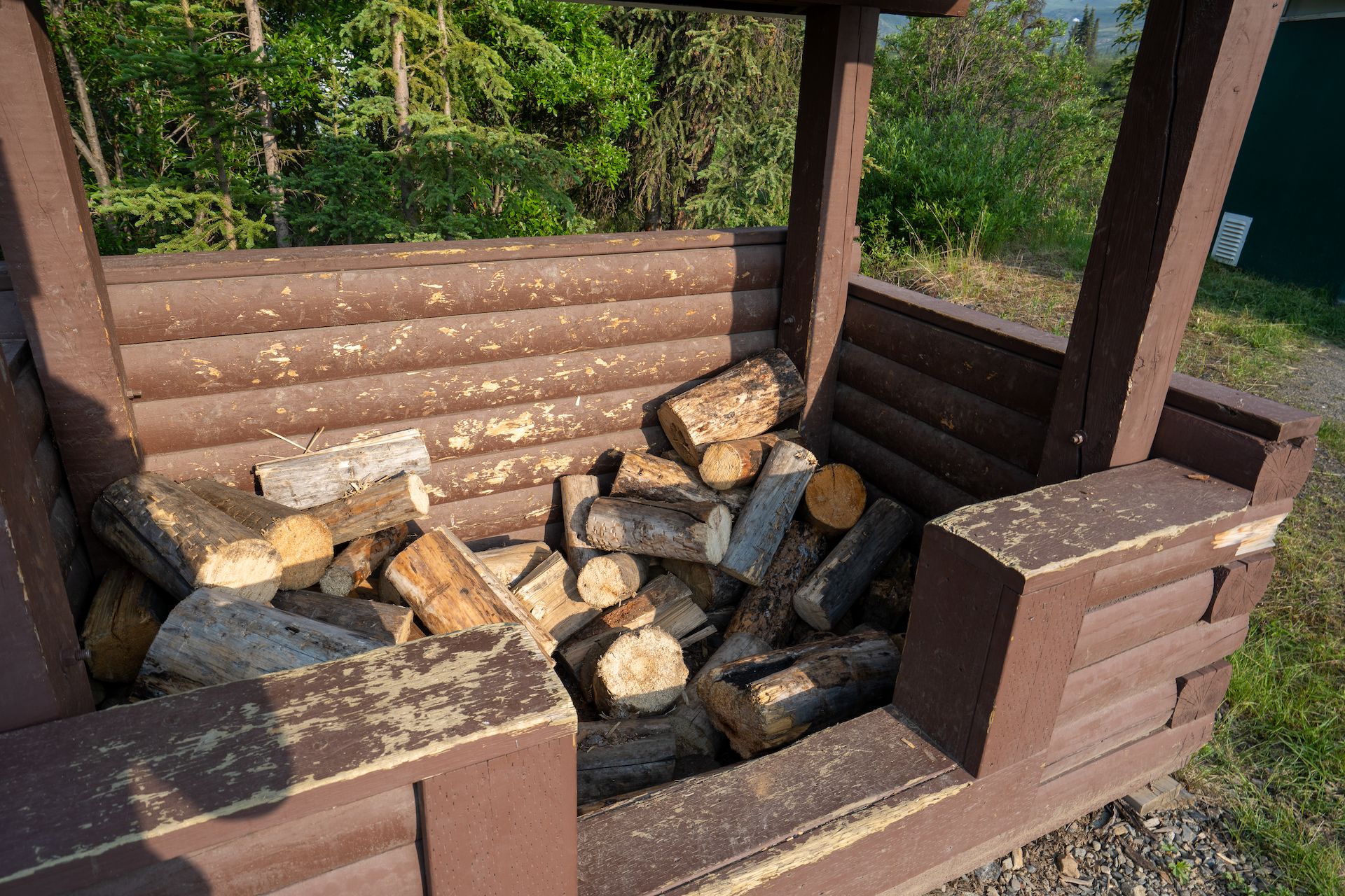 Yukon’s territorial parks offer free firewood. How cool is that?