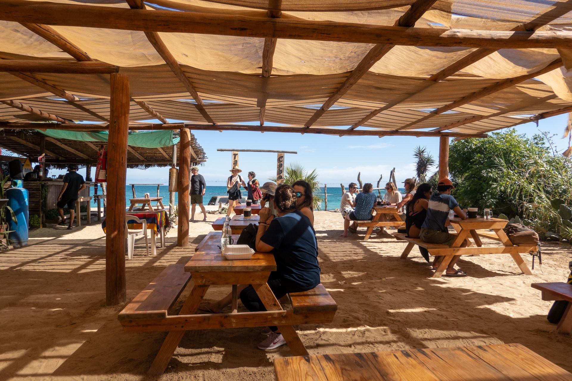 Local restaurant Tacos & Beers in Cabo Pulmo