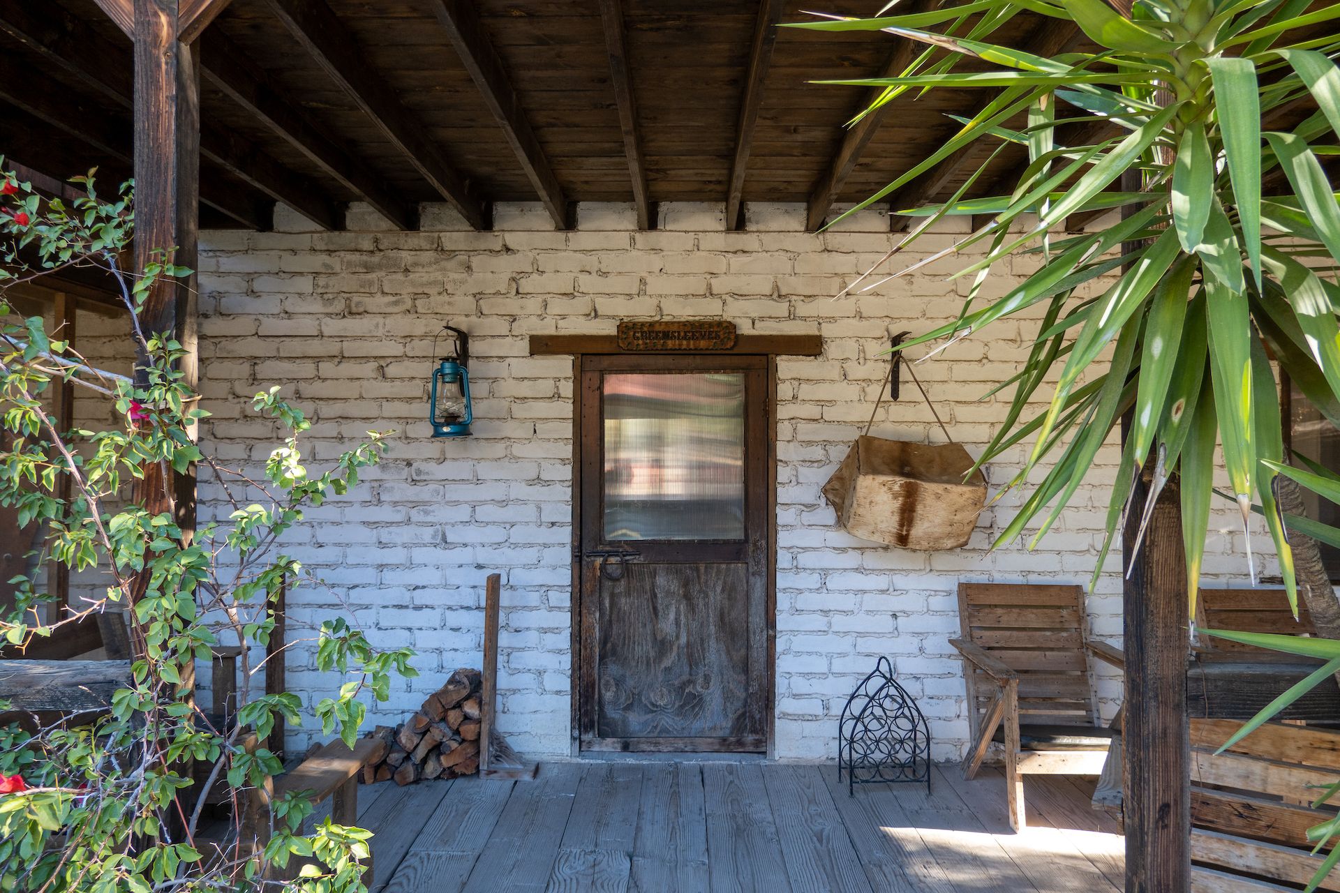 Entrance to the main lodge